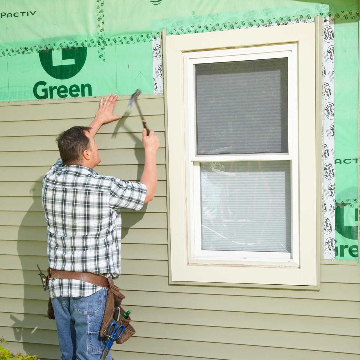 vinyl siding tips install longer panels