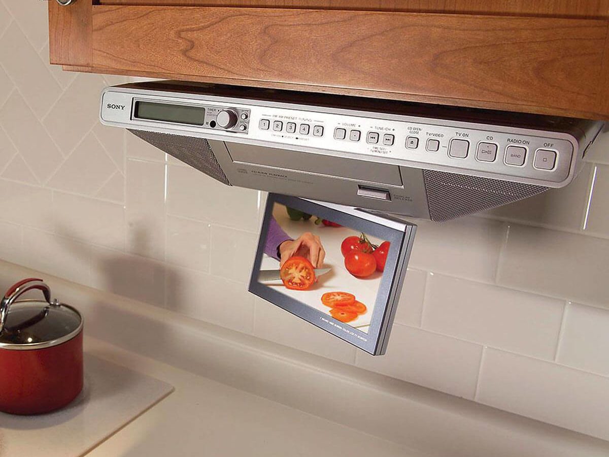 Under-Cabinet Entertainment Center