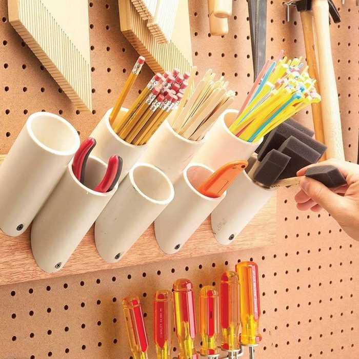 pvc tool organization