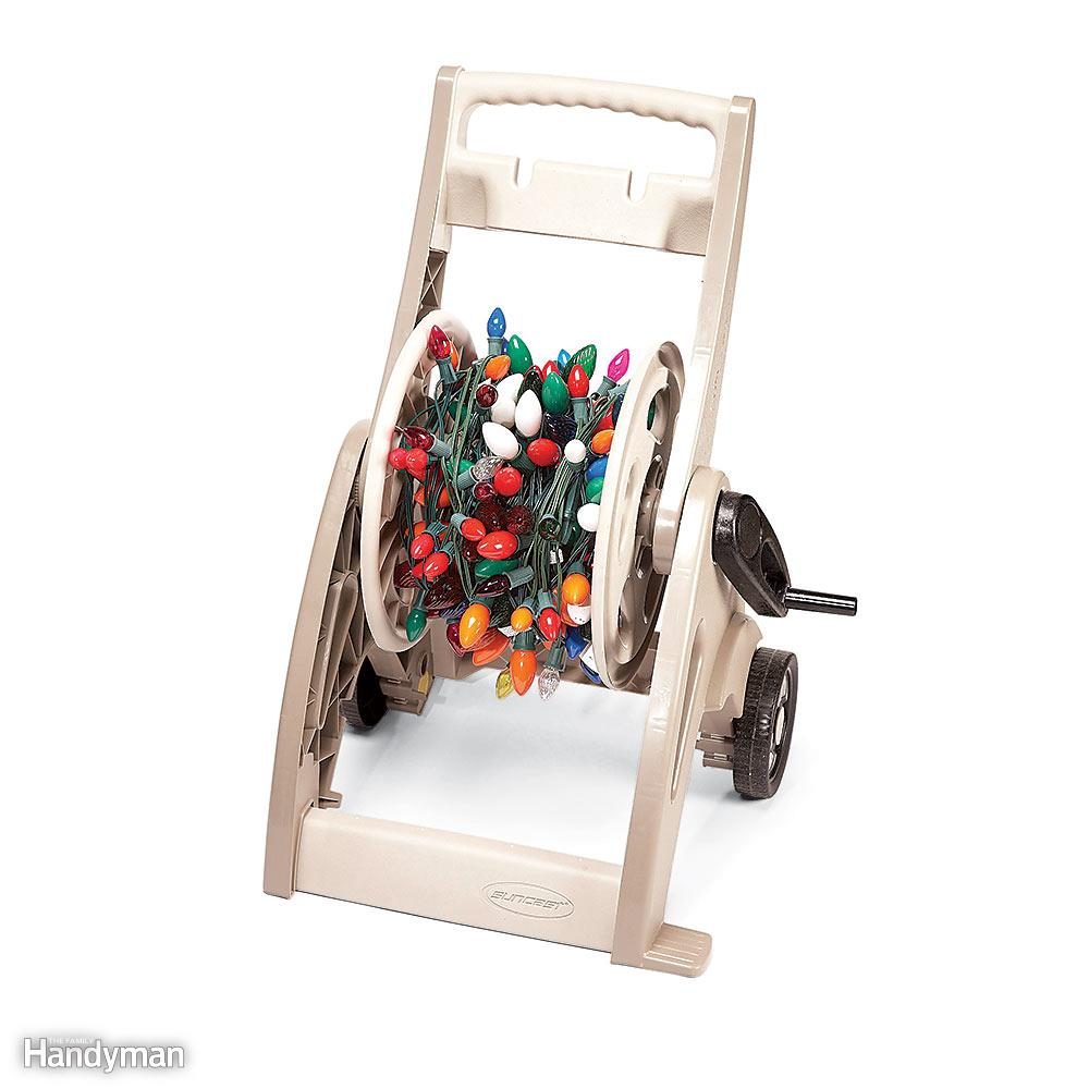 Hose Reel for Holiday Lights