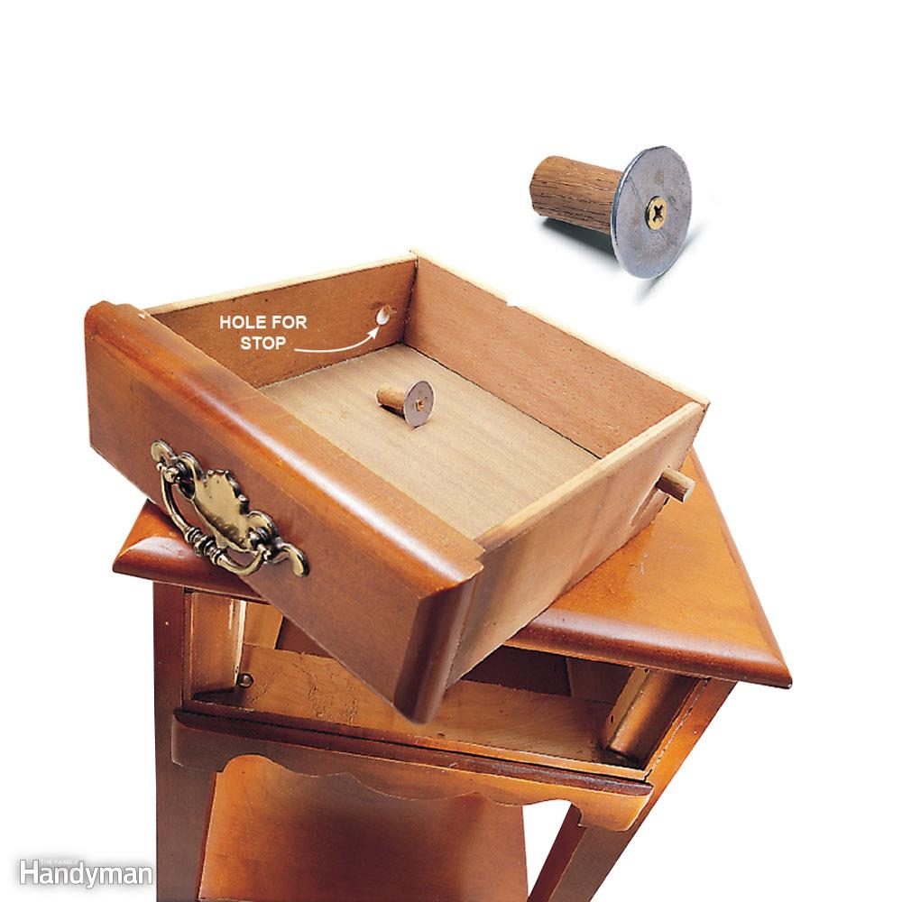 Stop Drawers from Falling Out