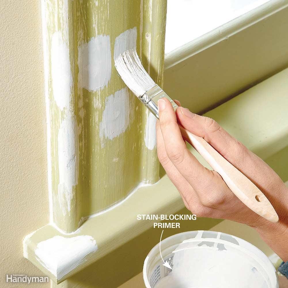 paint wood trim
