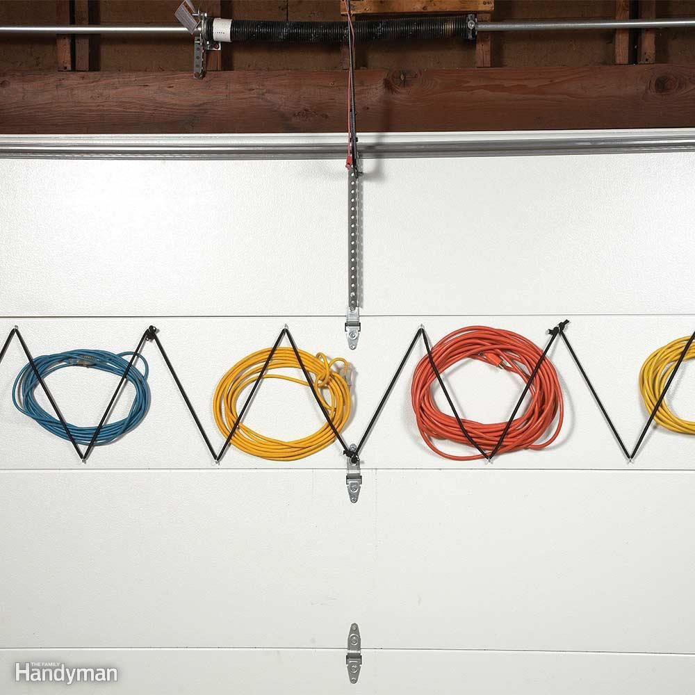 Garage Door Extension Cord Storage