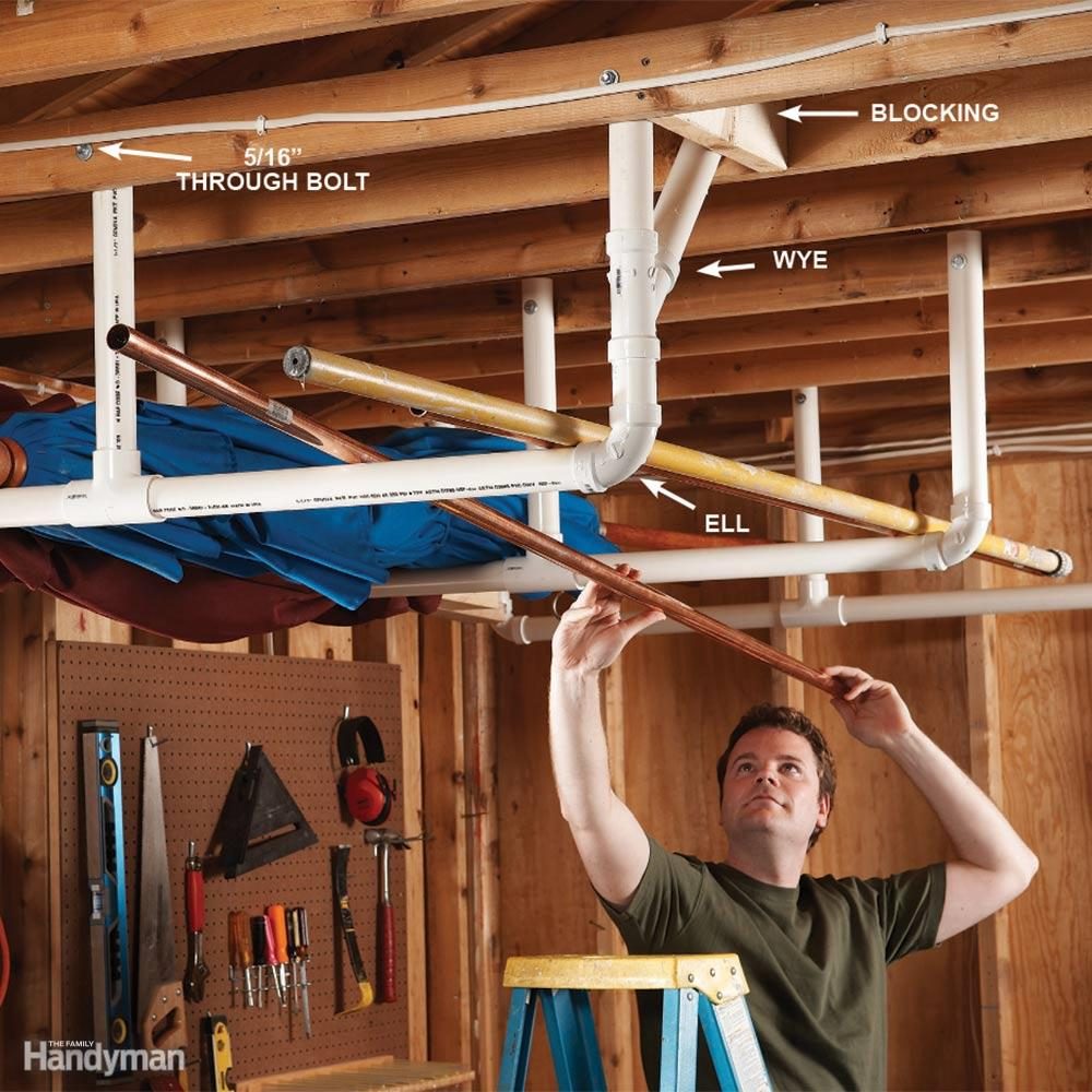 Overhead Storage in the Garage