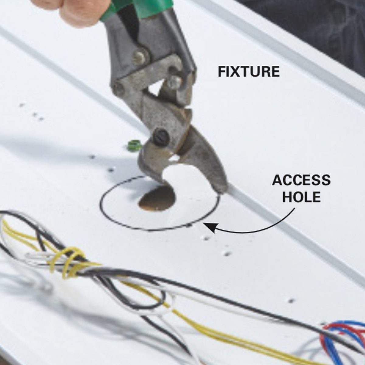 how to add florescent lights to garage ceiling