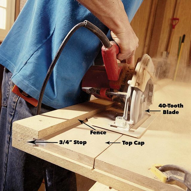 cut side trim and cap trim