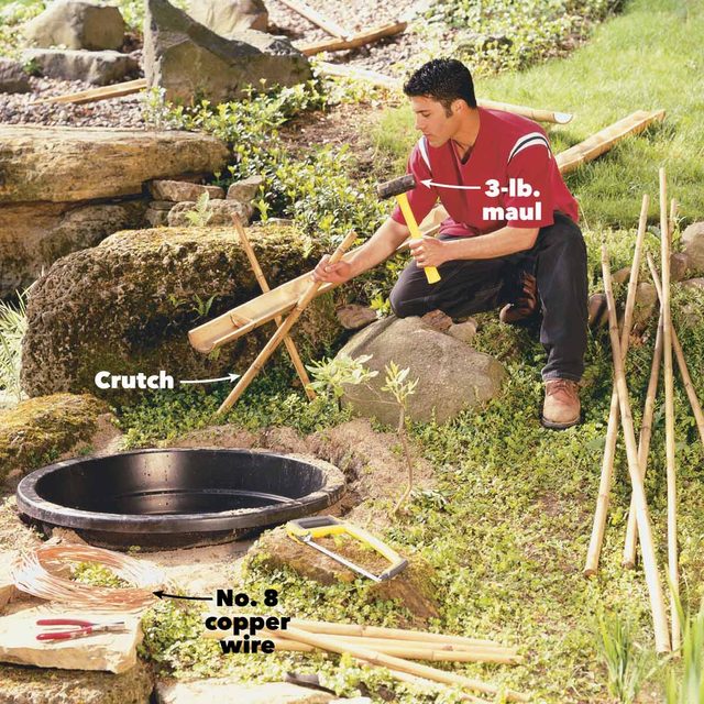 diy bamboo water pipe