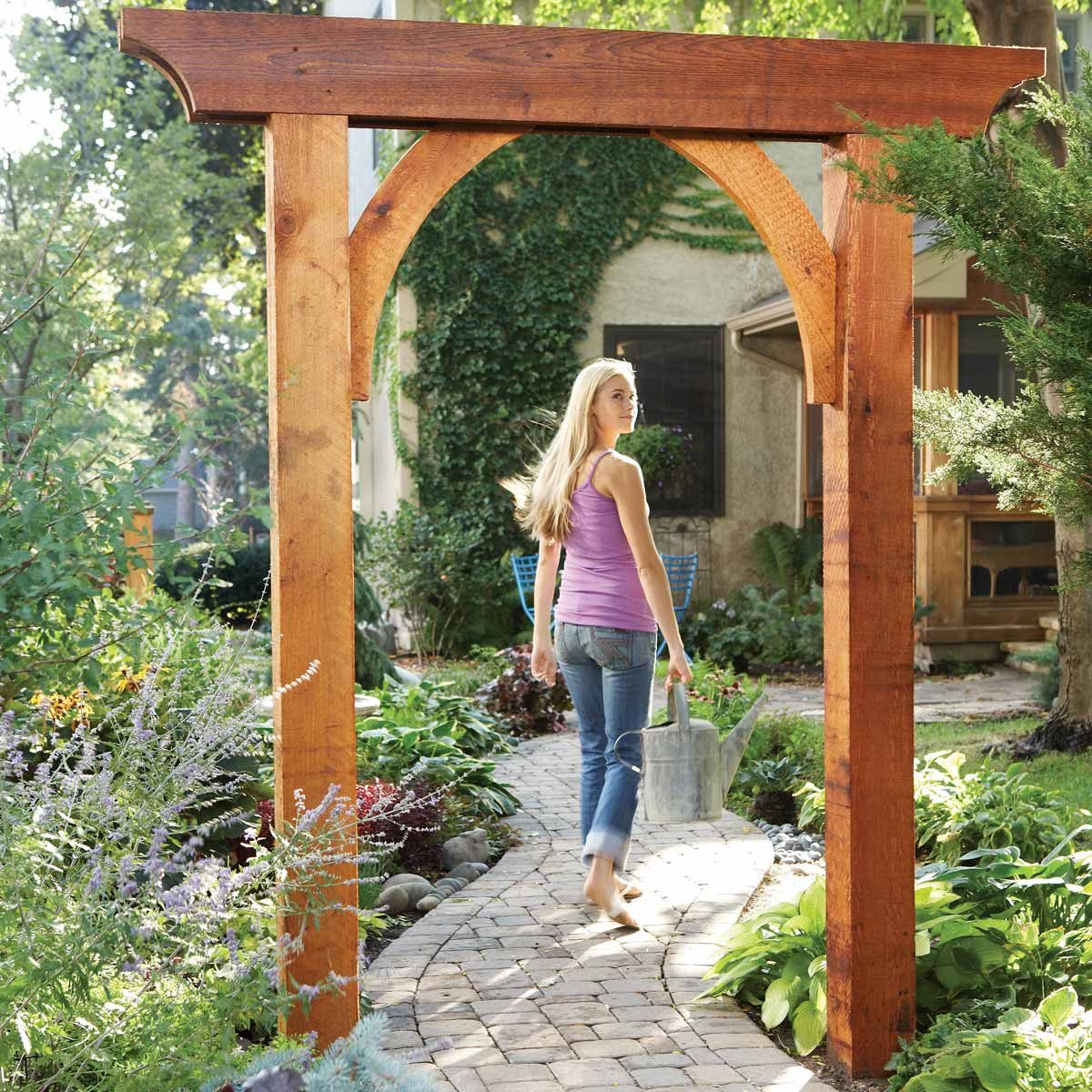 build a garden arch