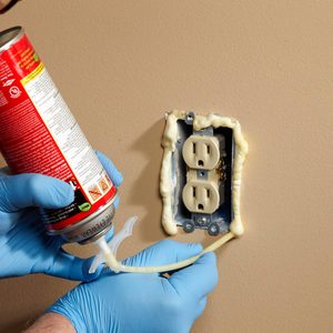 foam outlet insulation