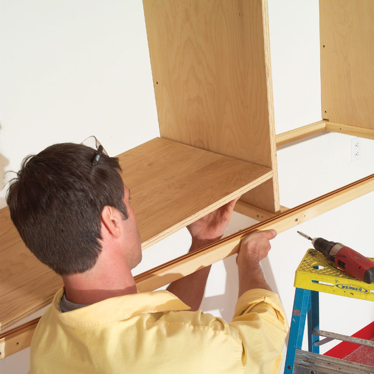 Install the bottom panels