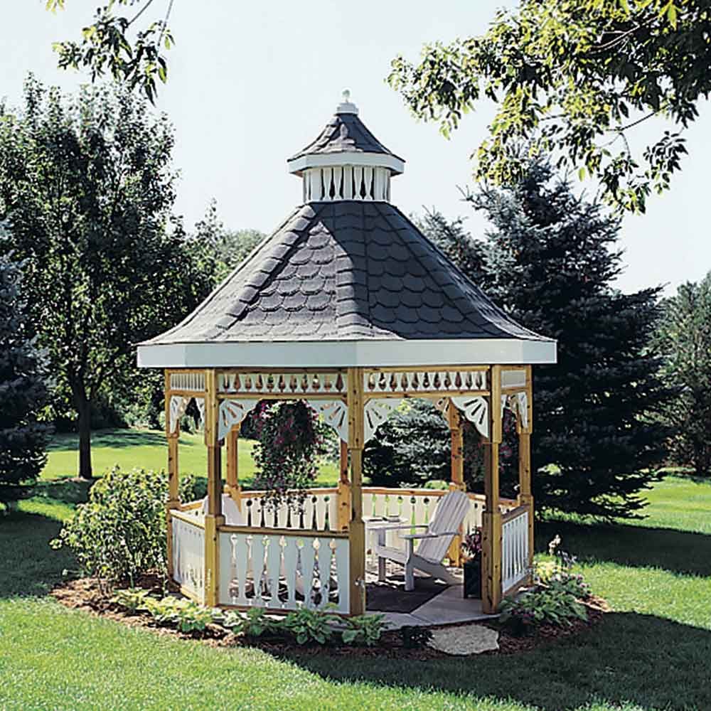 Charming Gazebo You Can Build Yourself