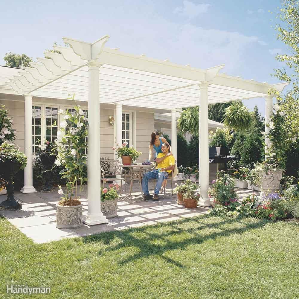 Vine-Covered Pergola