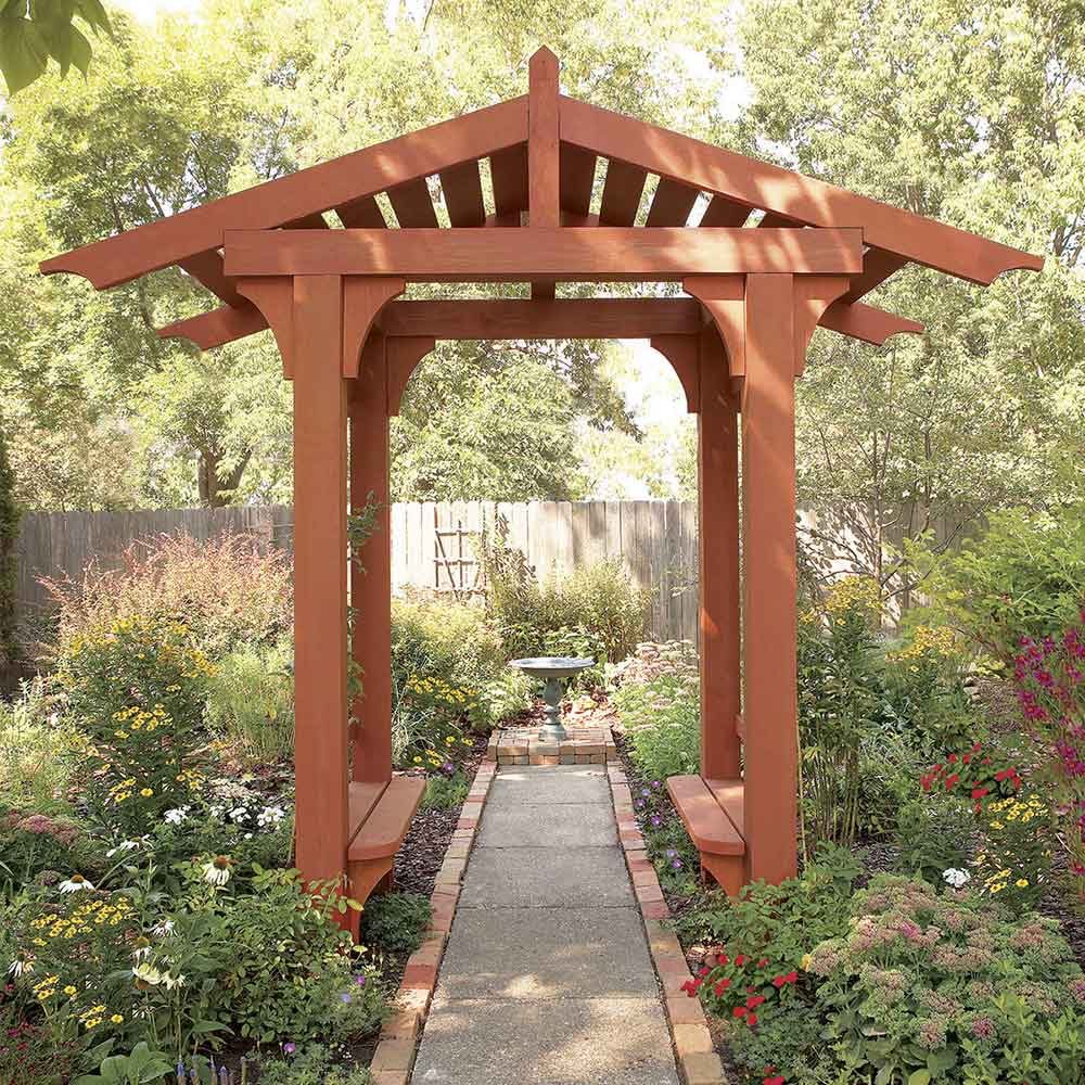 Add Interest with a Garden Arbor