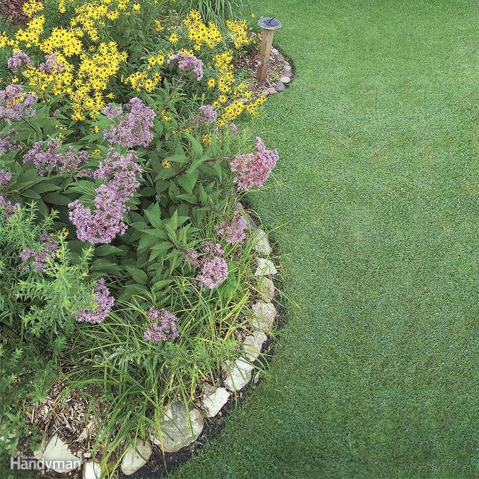 DIY rain garden location