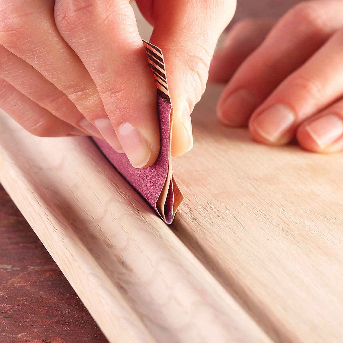 Sand Wood for Even Finishes