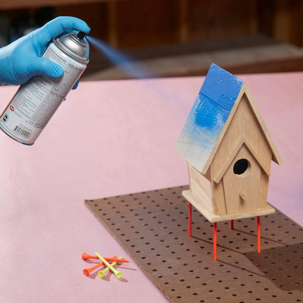 Golf Tee Paint Helpers