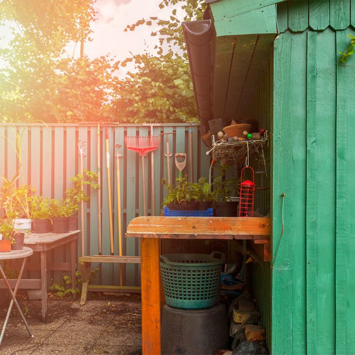 Build a Fold-Down Table for Plant Prep