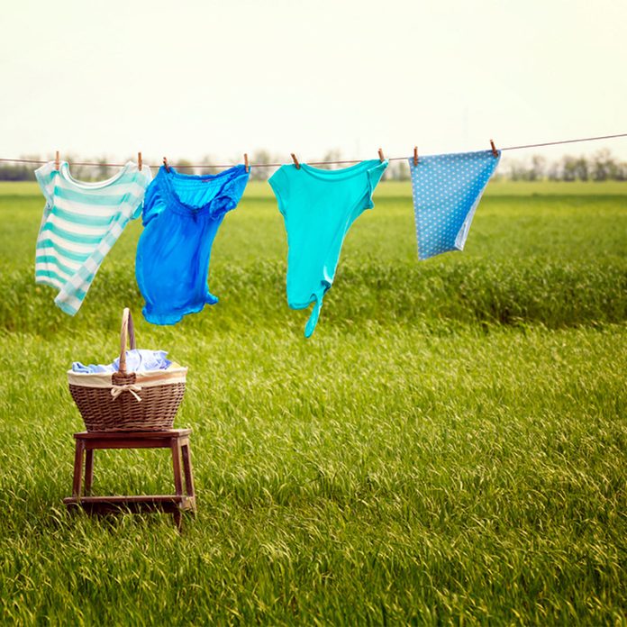 clothes line air dry