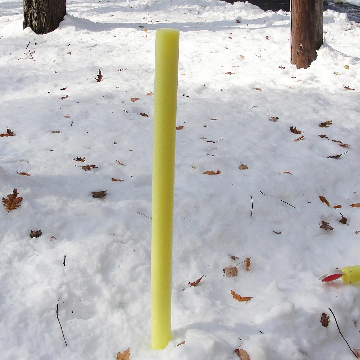 High-Visibility Boundary Marker pool noodle