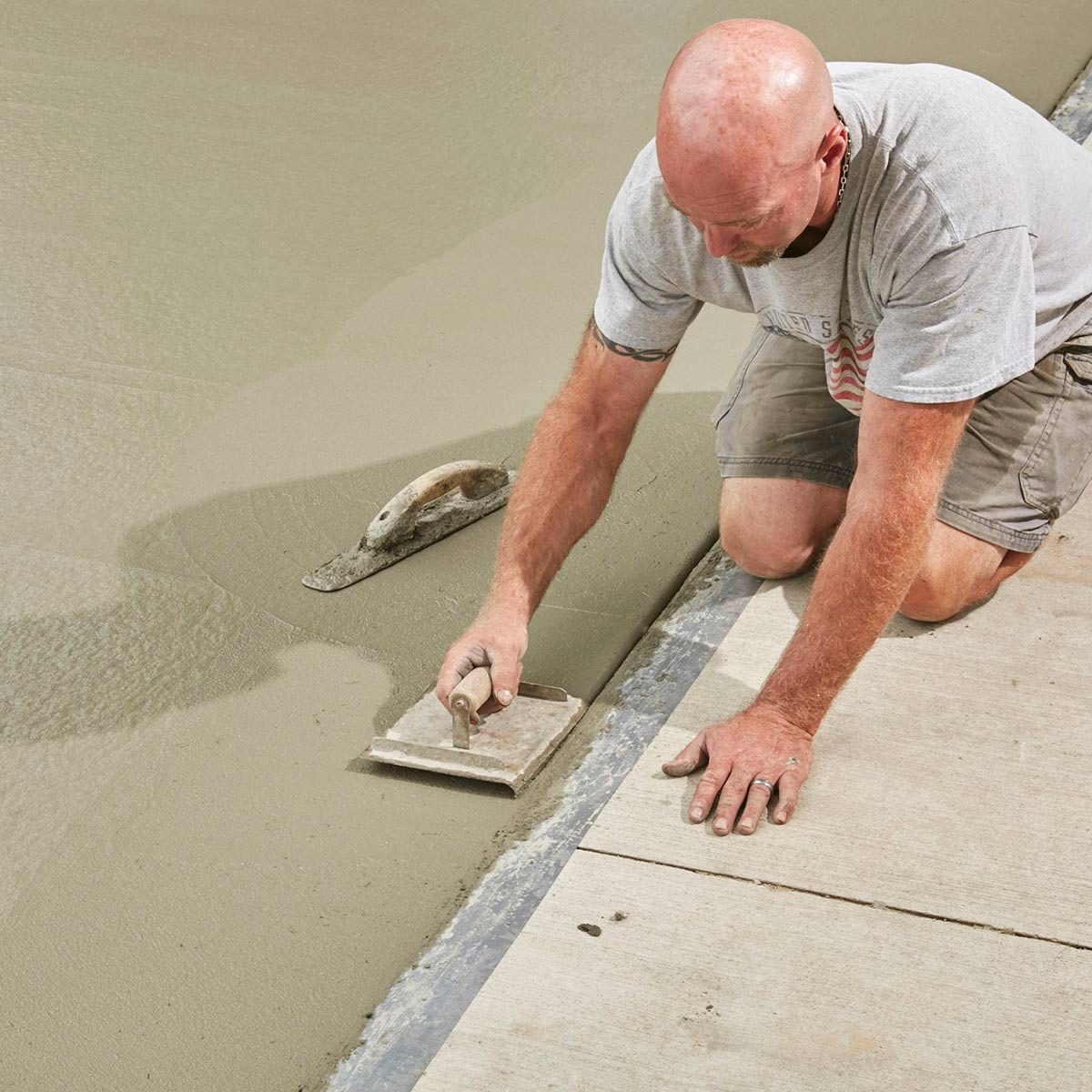 Long strokes with edger