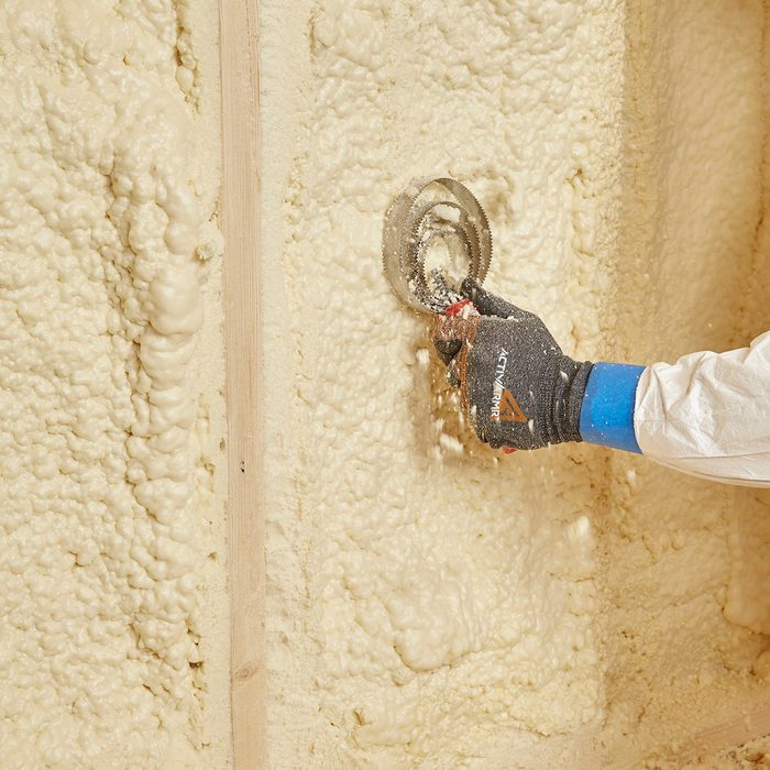 Scraping Overspray With a Curry Comb | Construction Pro Tips