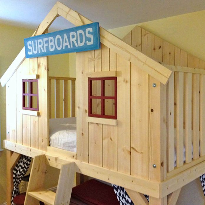 Clubhouse Bed treehouse