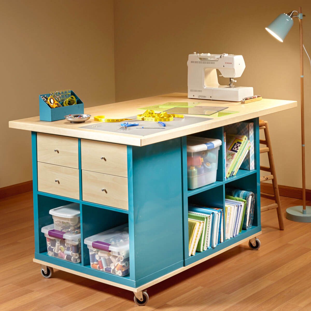 FH15FEB_555_52_024 IKEA Kallax Hack for Craft Storage