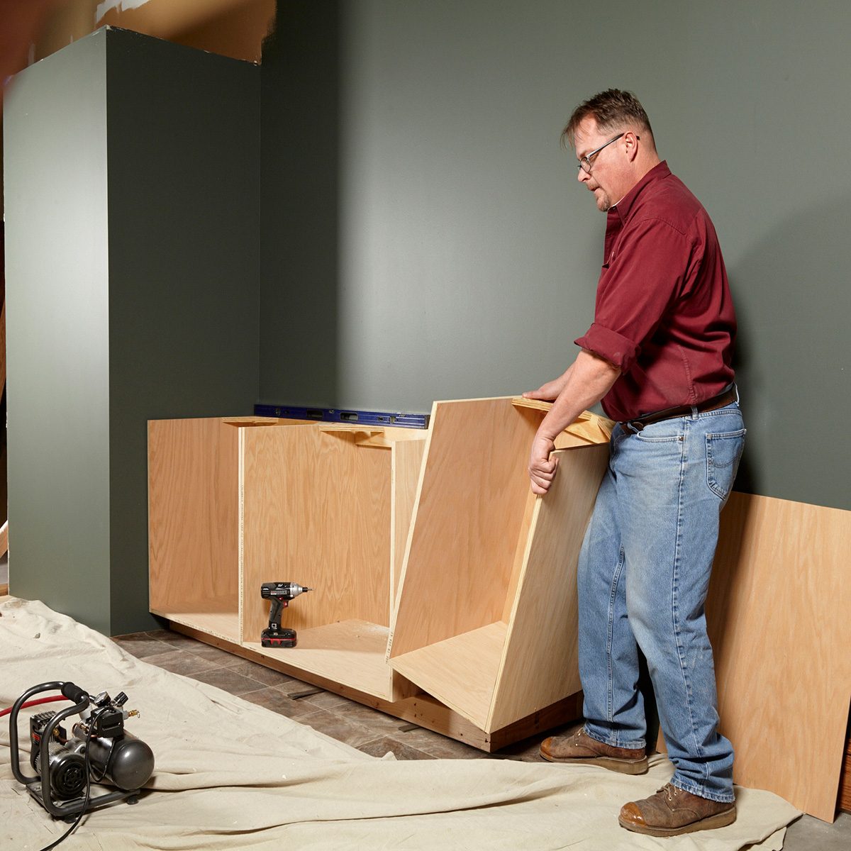 Build individual boxes 