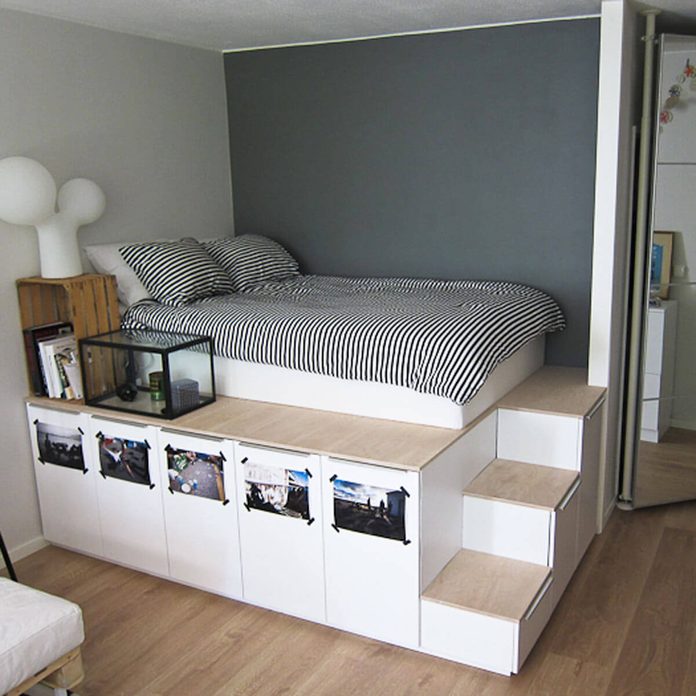 Platform Storage Bed