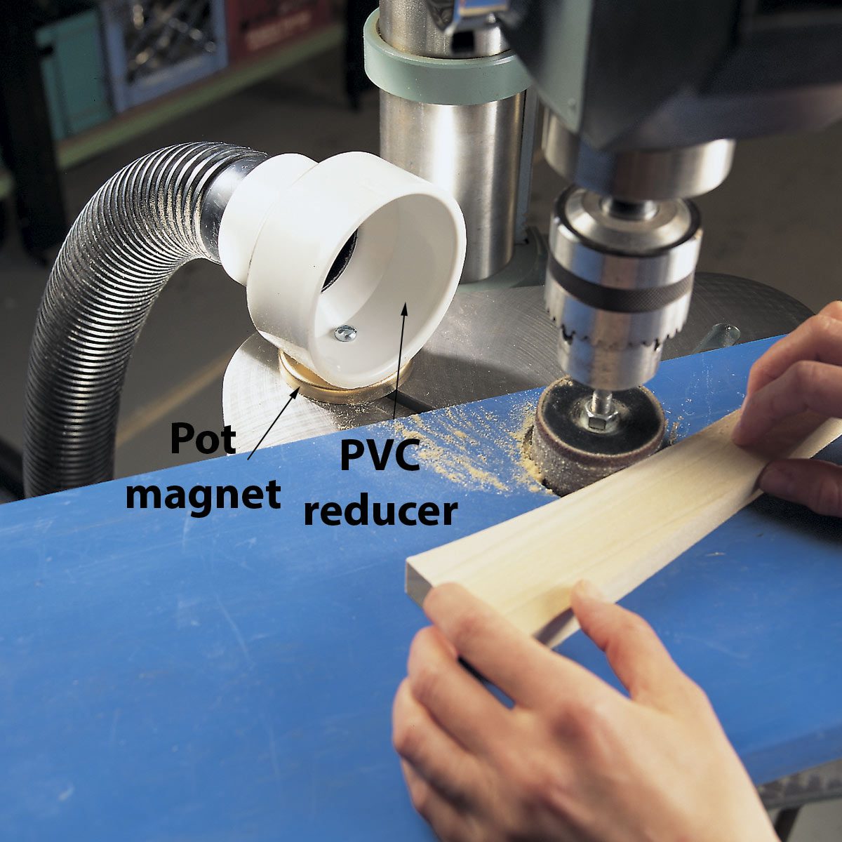 drum sander dust collector