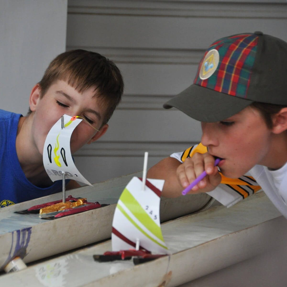 boat racing rain gutters