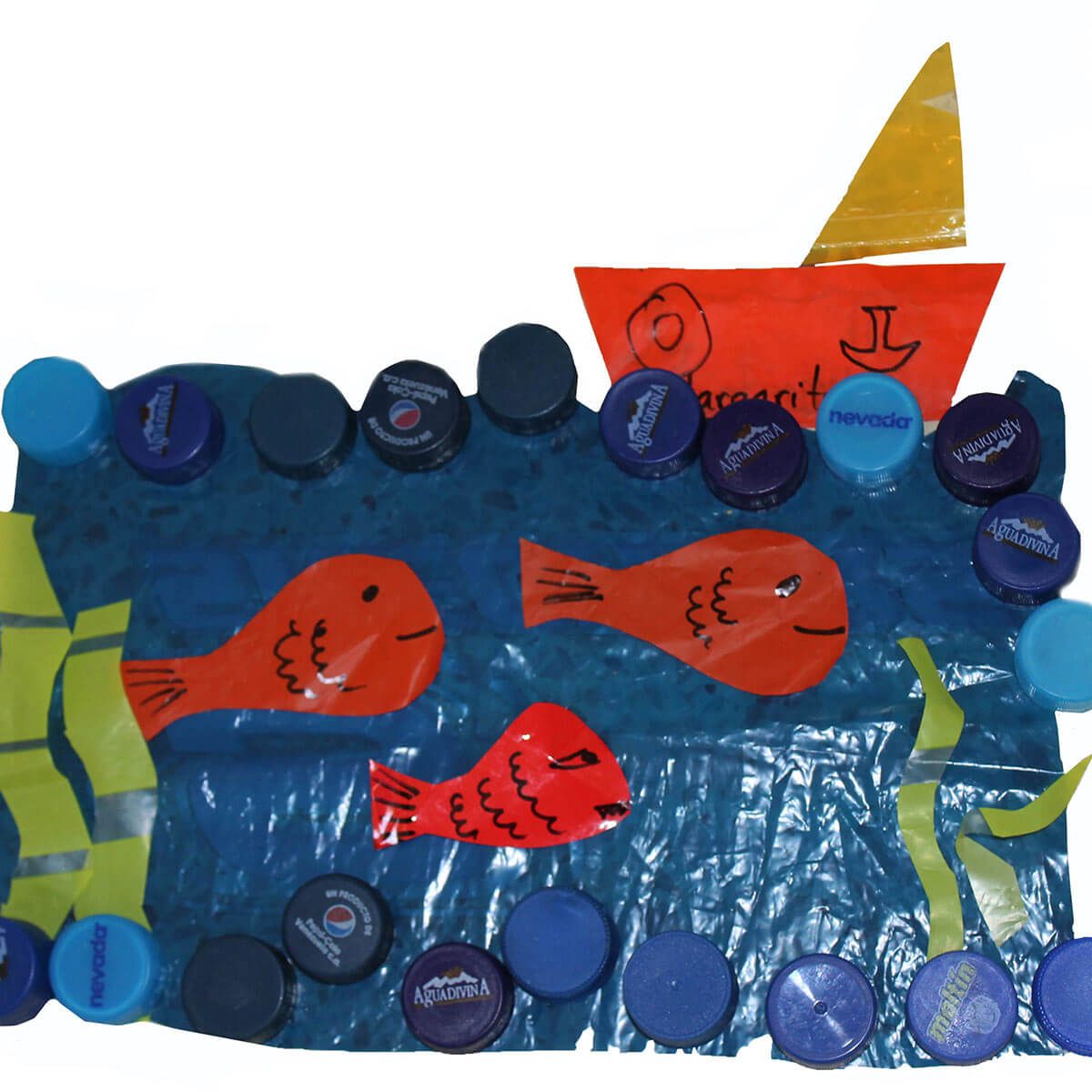 plastic bag kid crafts