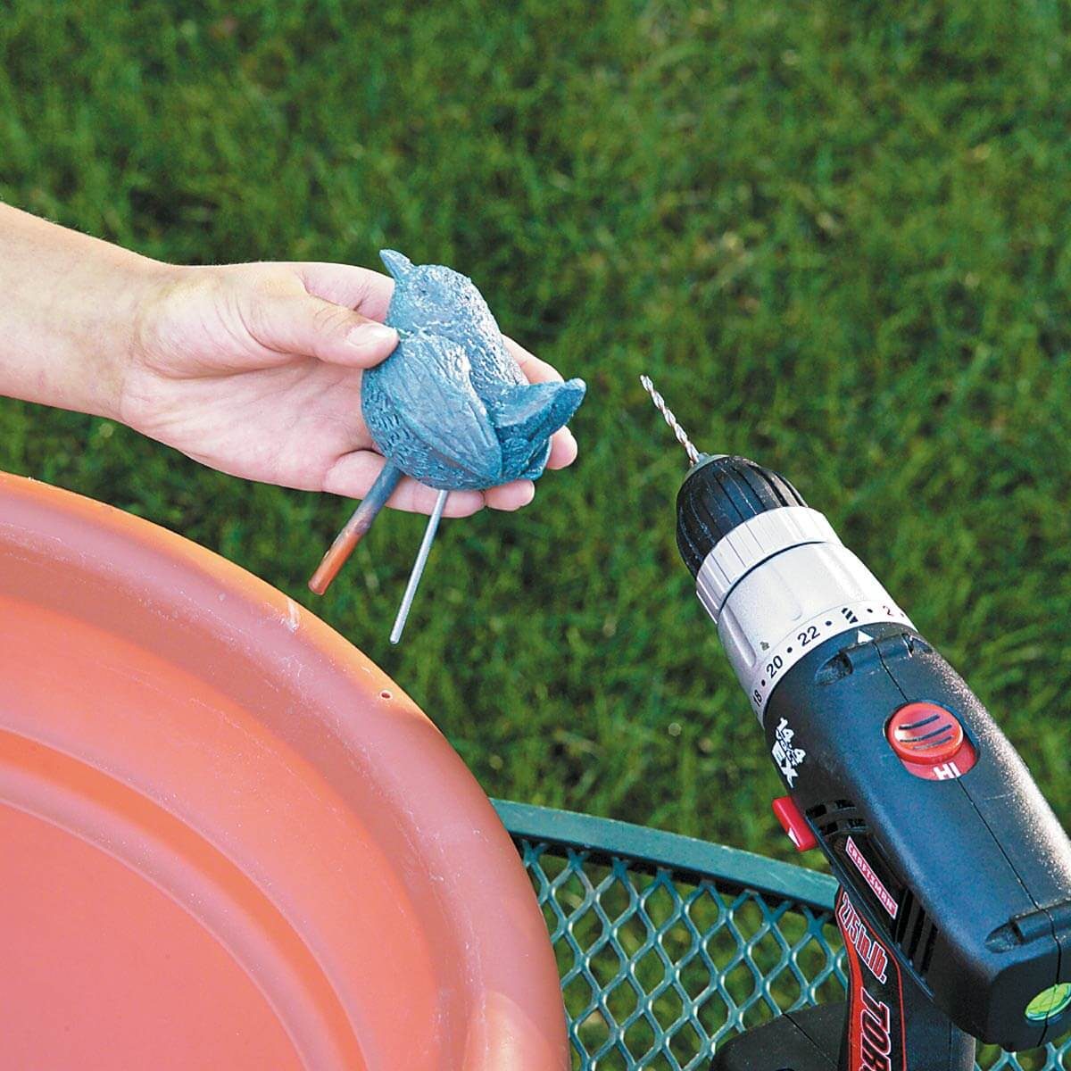 water garden spouting ornament