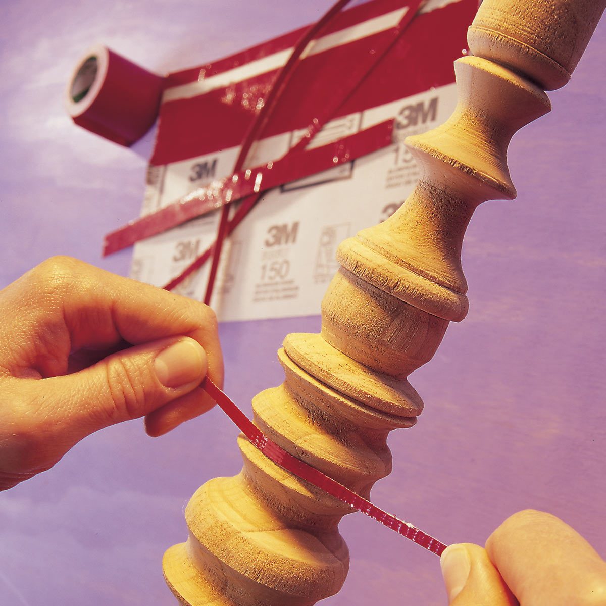 skinny duct tape sandpaper