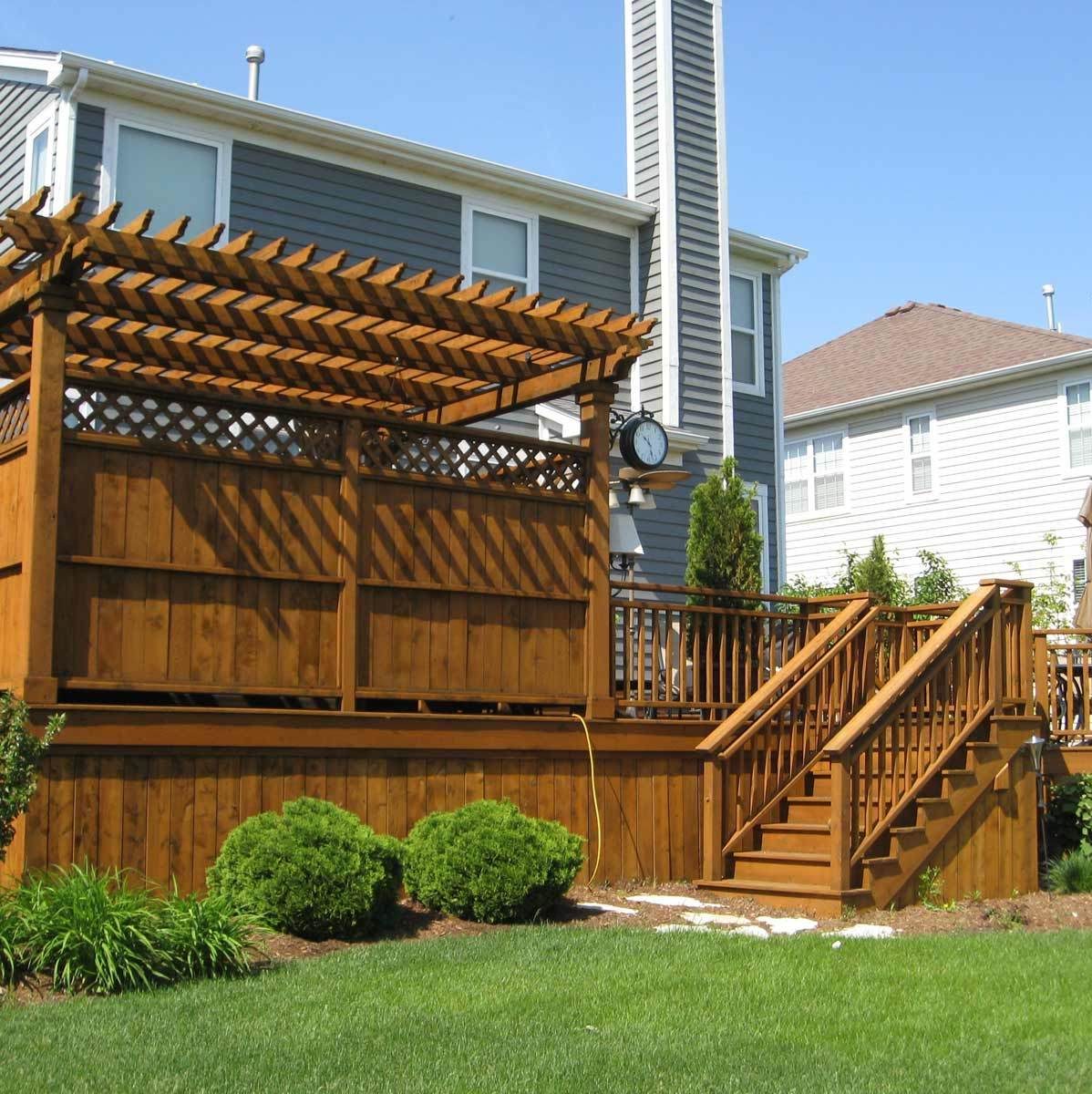 Deck with Pergola