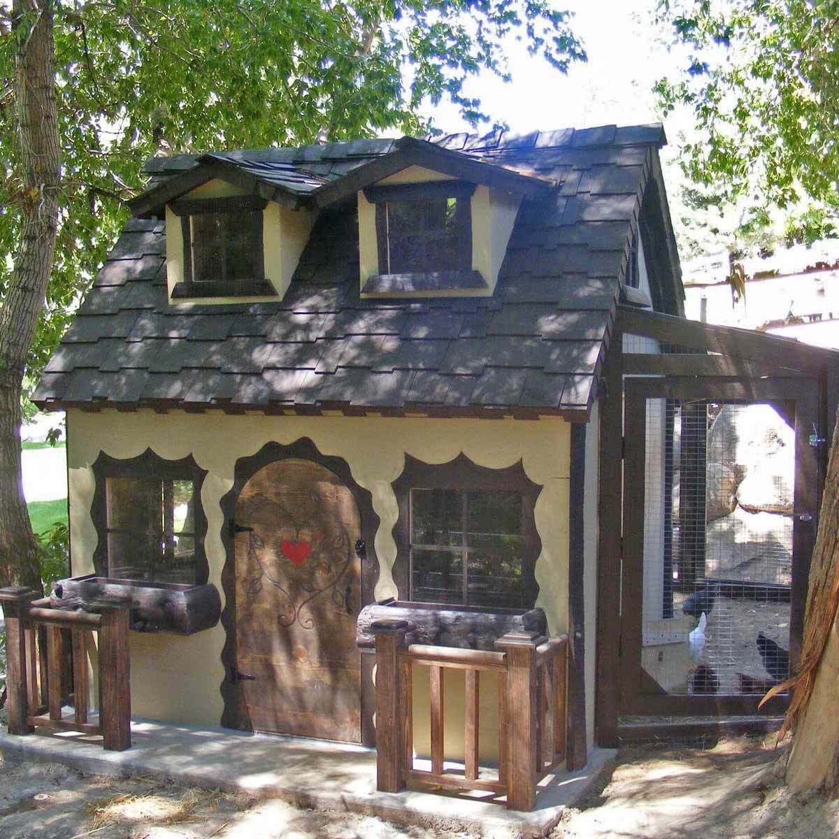 chicken coop cottage