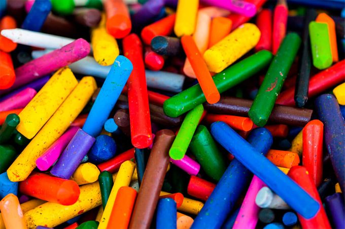 broken crayons