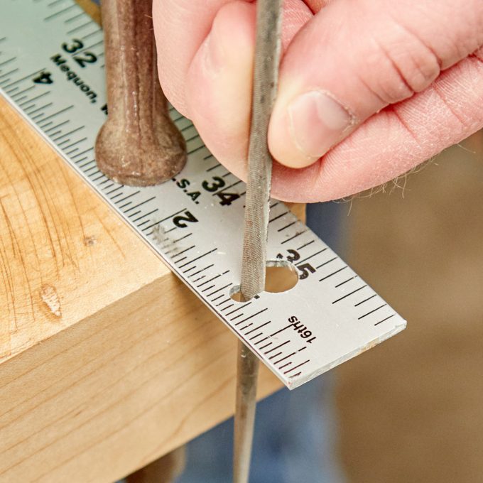 HH sanding keyhole ruler