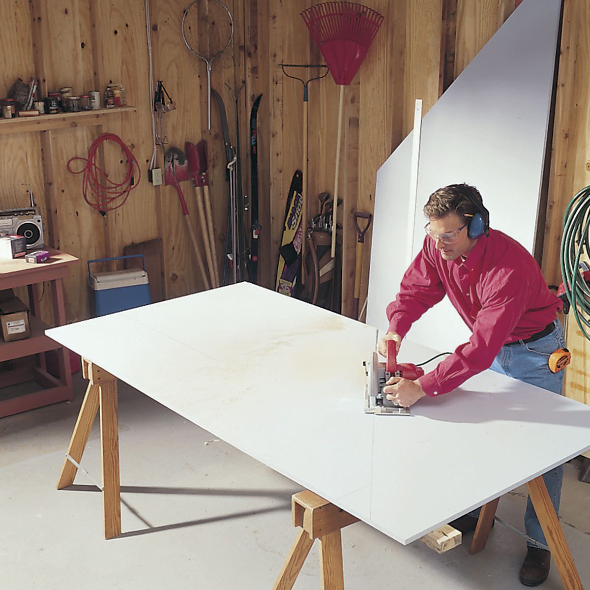 shed tall enough for workshop