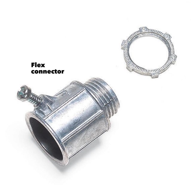 under cabinet lighting flex connector