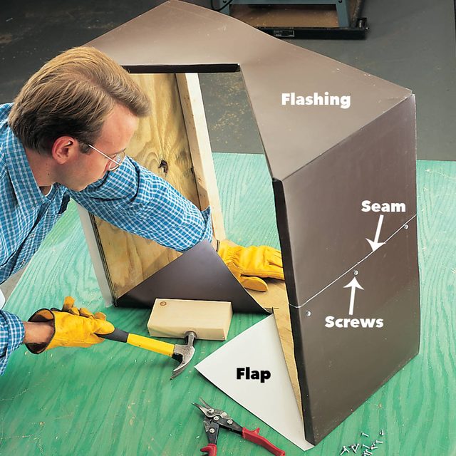 Flash the saddle cupola