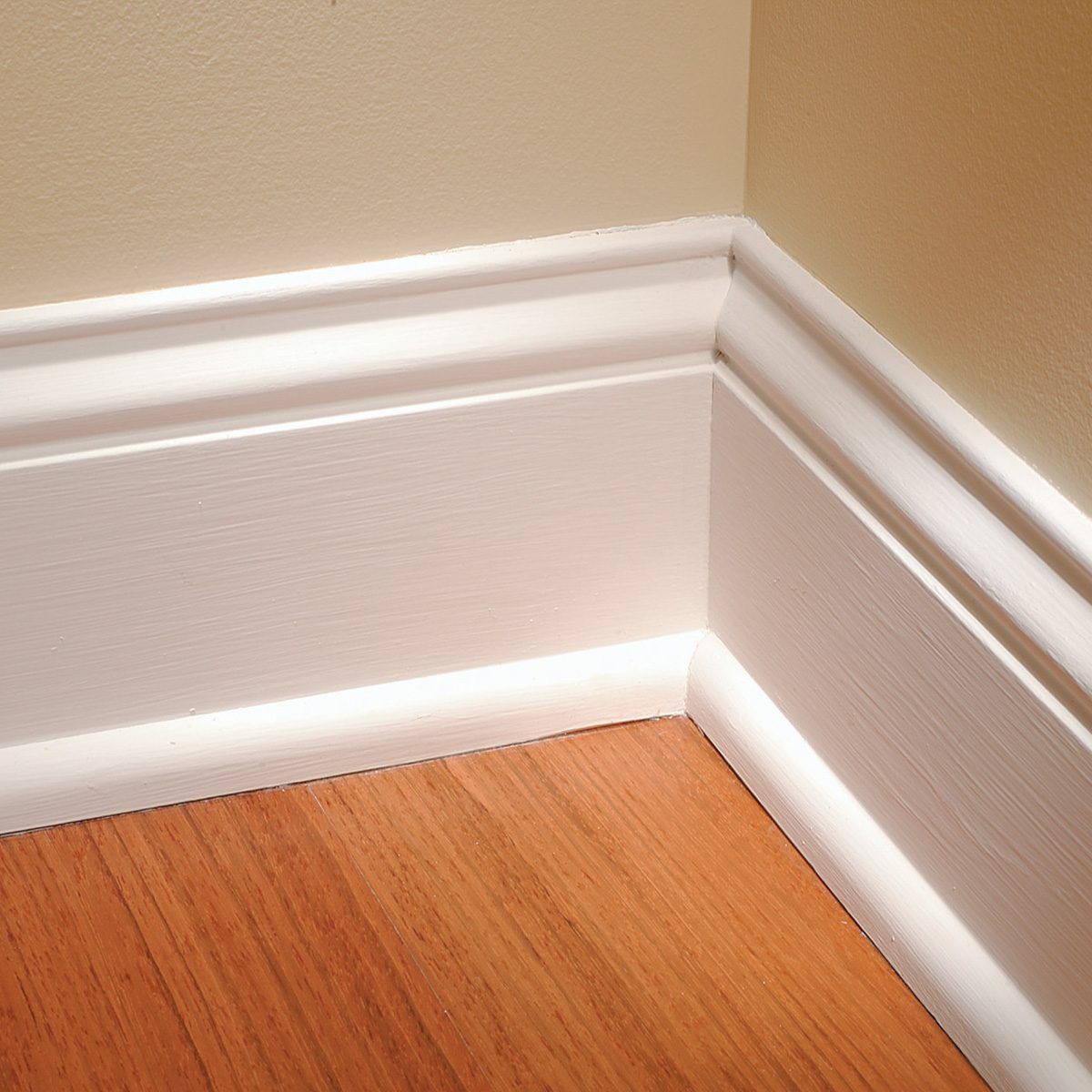 White trim on an inside corner | Construction Pro Tips