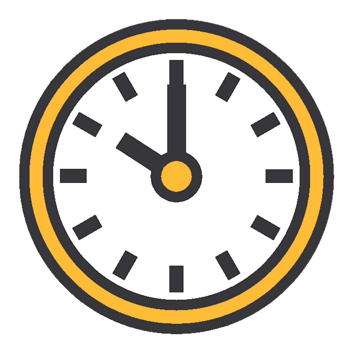 Clip art of a clock | Construction Pro Tips