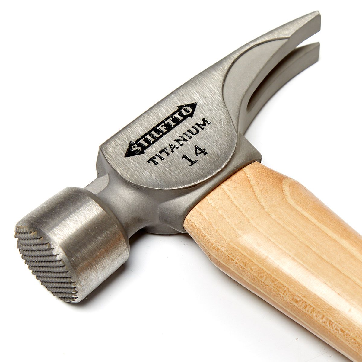 A titanium hammer head | Construction Pro Tips
