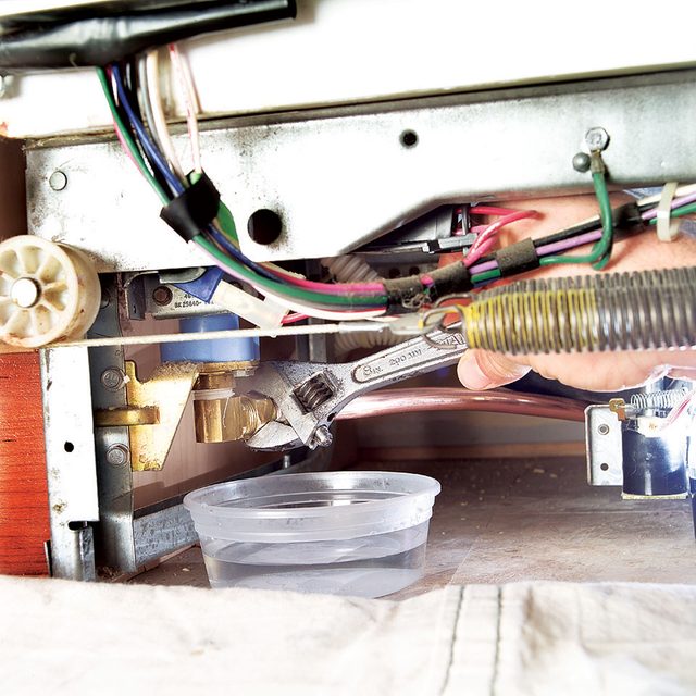 How To Replace A Dishwasher disconnect the water supply