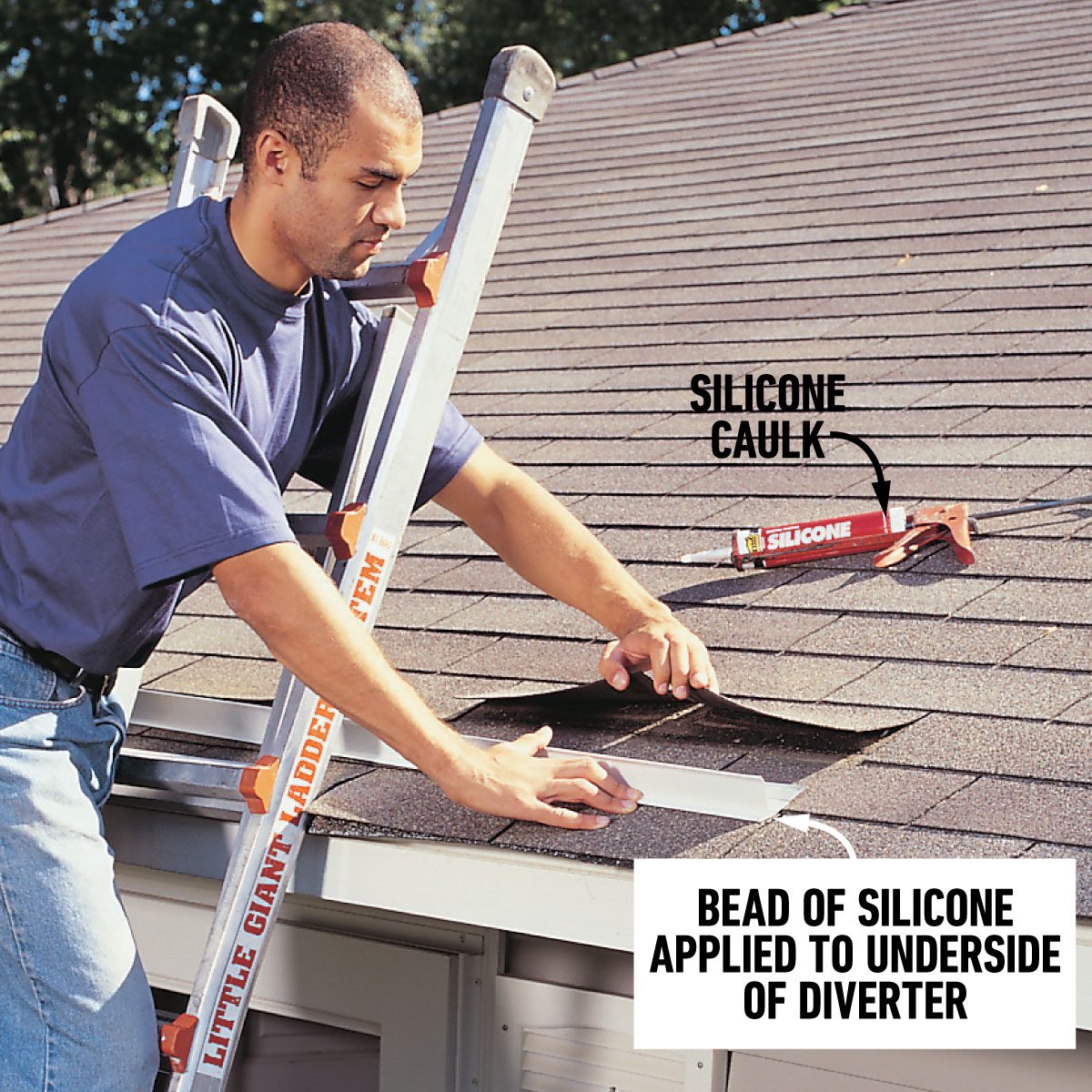 How To Add A Rain Diverter To Your Roof Ft Step 2