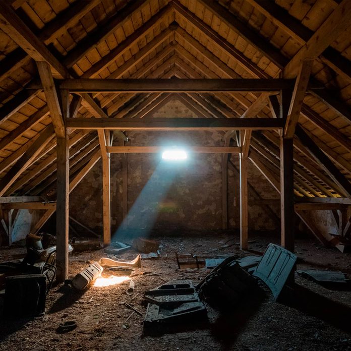 dark attic