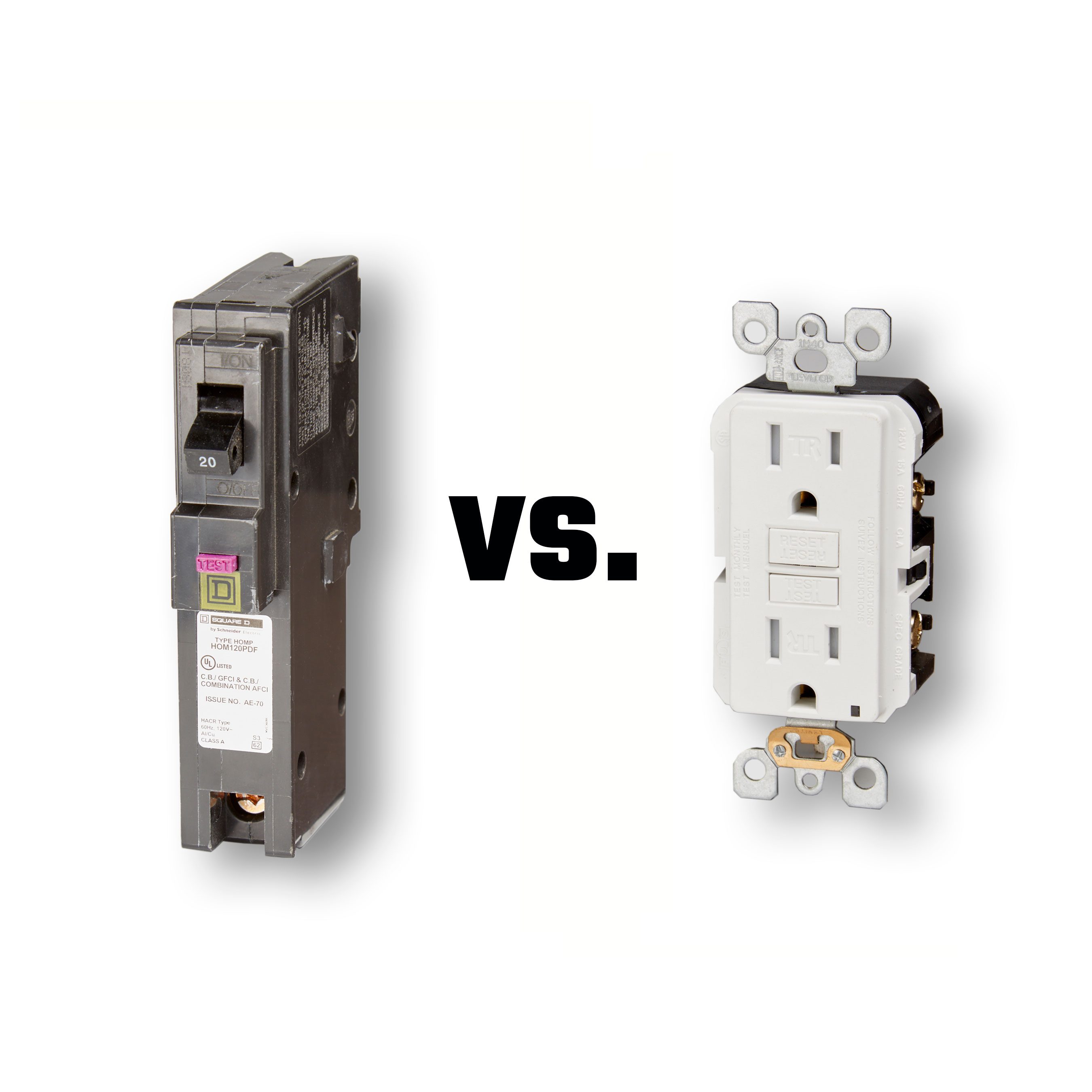 GFCI vs. Receptacle | Construction Pro Tips