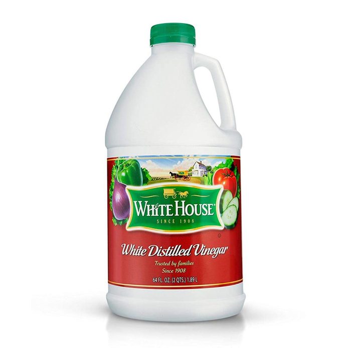 white distilled vinegar