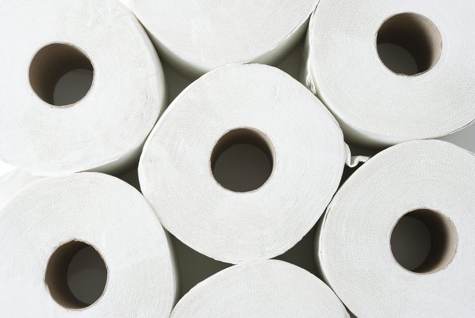 roll of toilet paper